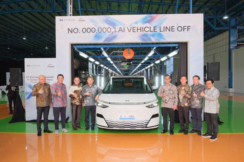 XPENG Resmikan Perakitan Mobil Listrik Pertama di Purwakarta