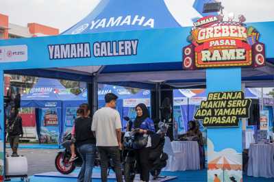 Siasat Yamaha Genjot Penjualan: ‘Grebek Pasar Rame’ di Gresik