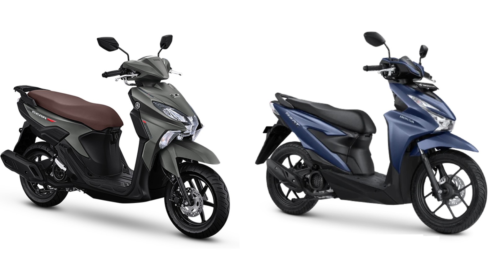 Adu Skutik  <em>Entry</em> Honda BeAT vs Yamaha Gear Ultima Hybrid
