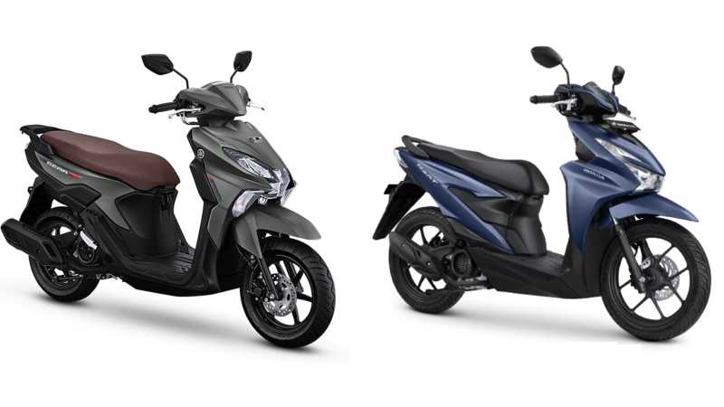 Adu Skutik <em>Entry</em> Honda BeAT vs Yamaha Gear Ultima Hybrid Adu Skutik <em>Entry</em> Honda BeAT vs Yamaha Gear Ultima Hybrid