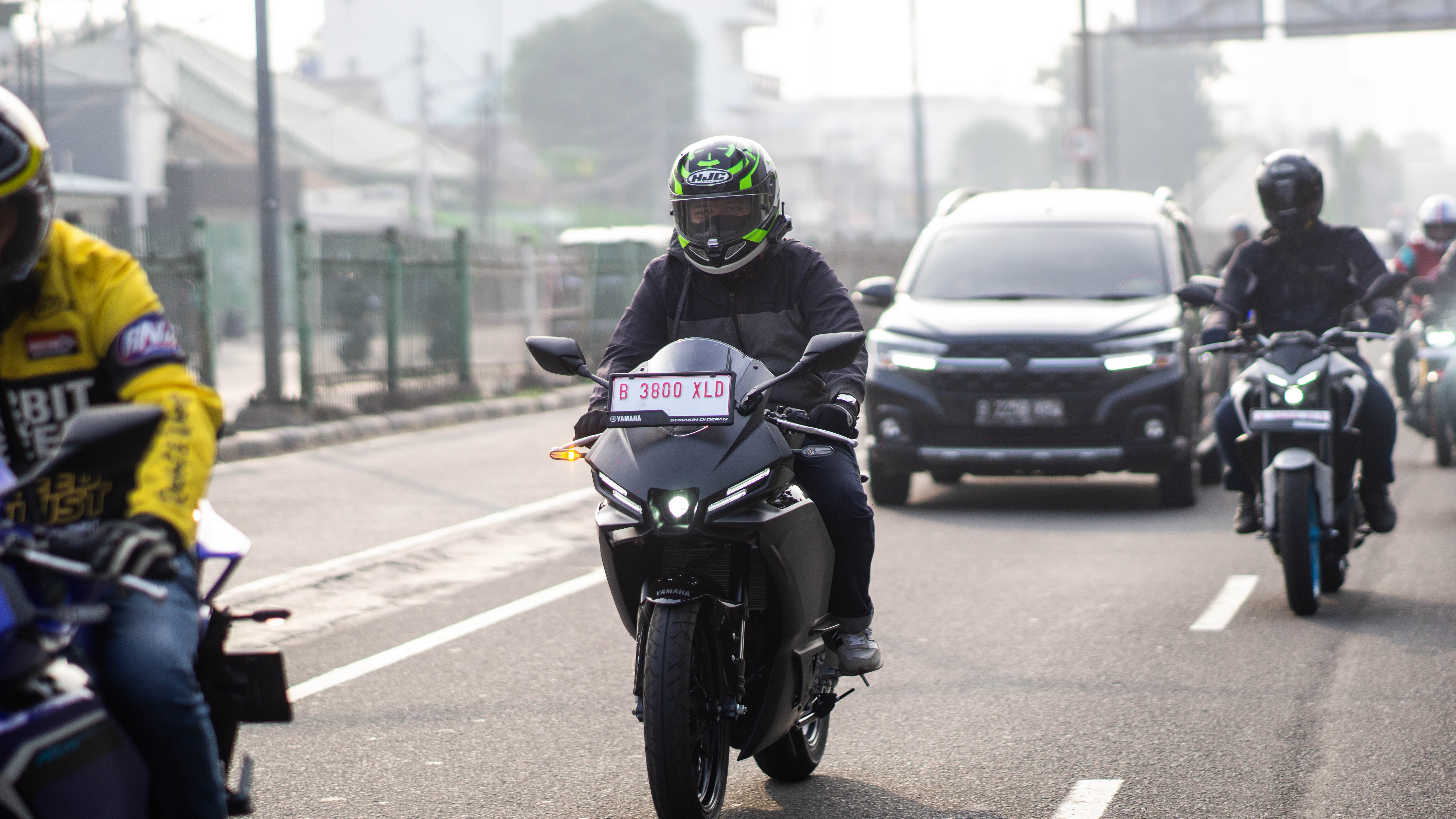 Yamaha Synergy Ride 2025, Gaspol R25 dan MT-25 Keliling Jakarta