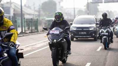 Yamaha Synergy Ride 2025, Gaspol R25 dan MT-25 Keliling Jakarta