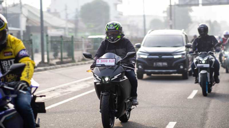 Yamaha Synergy Ride 2025, Gaspol R25 dan MT-25 Keliling Jakarta