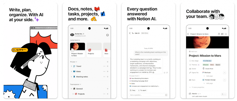 Image Source: Google Play - Notion AI