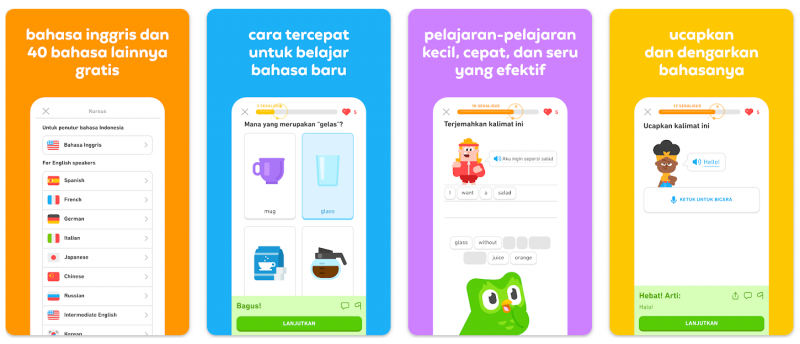 Image Source: Google Play - Duolingo: Belajar Bahasa