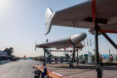 100 Drone Canggih Iran Serang Balik Israel, Ada Shahed-136
