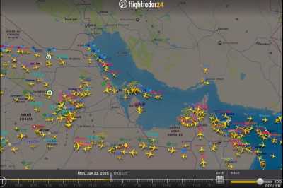 Flightradar24 Ungkap Langit Qatar Sepi usai Serangan Iran