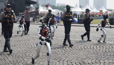 Harga Robot Polisi yang Dipamerkan di Hari Bhayangkara, Tembus Miliaran!
