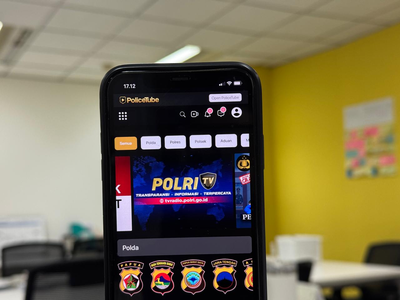 Polri Luncurkan ‘PoliceTube’, Platform Video Mirip YouTube versi Polisi