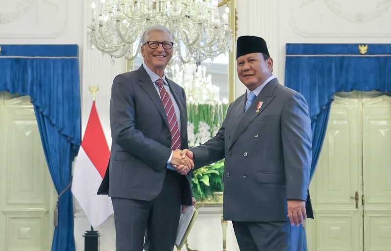 Bill Gates Hibahkan Rp2,6 T buat RI, Sektor Teknologi Kebagian Segini