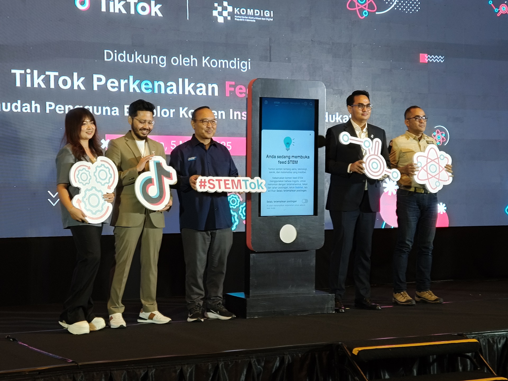 TikTok Hadirkan Feed STEM, Belajar Sains &amp; Teknologi Makin Asyik!