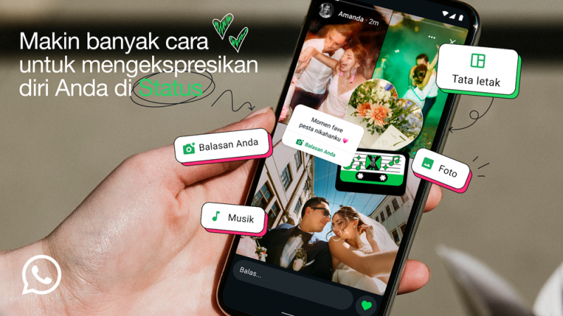 Siap-siap, 4 Fitur IG Story Bakal ‘Pindah’ ke Status WhatsApp - Uzone | Opsitek-3