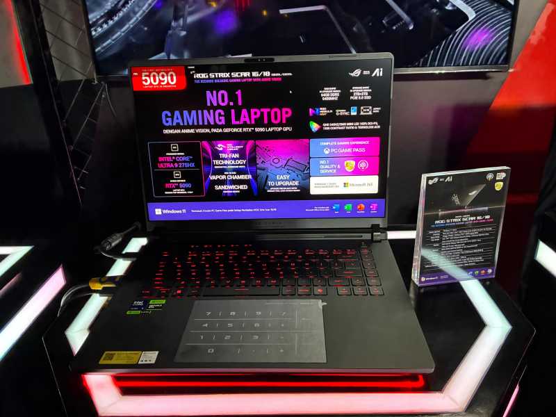 Dibanderol Rp75 Jutaan, Asus Resmi Bawa Laptop Gaming ROG Strix Scar Dibanderol Rp75 Jutaan, Asus Resmi Bawa Laptop Gaming ROG Strix Scar
