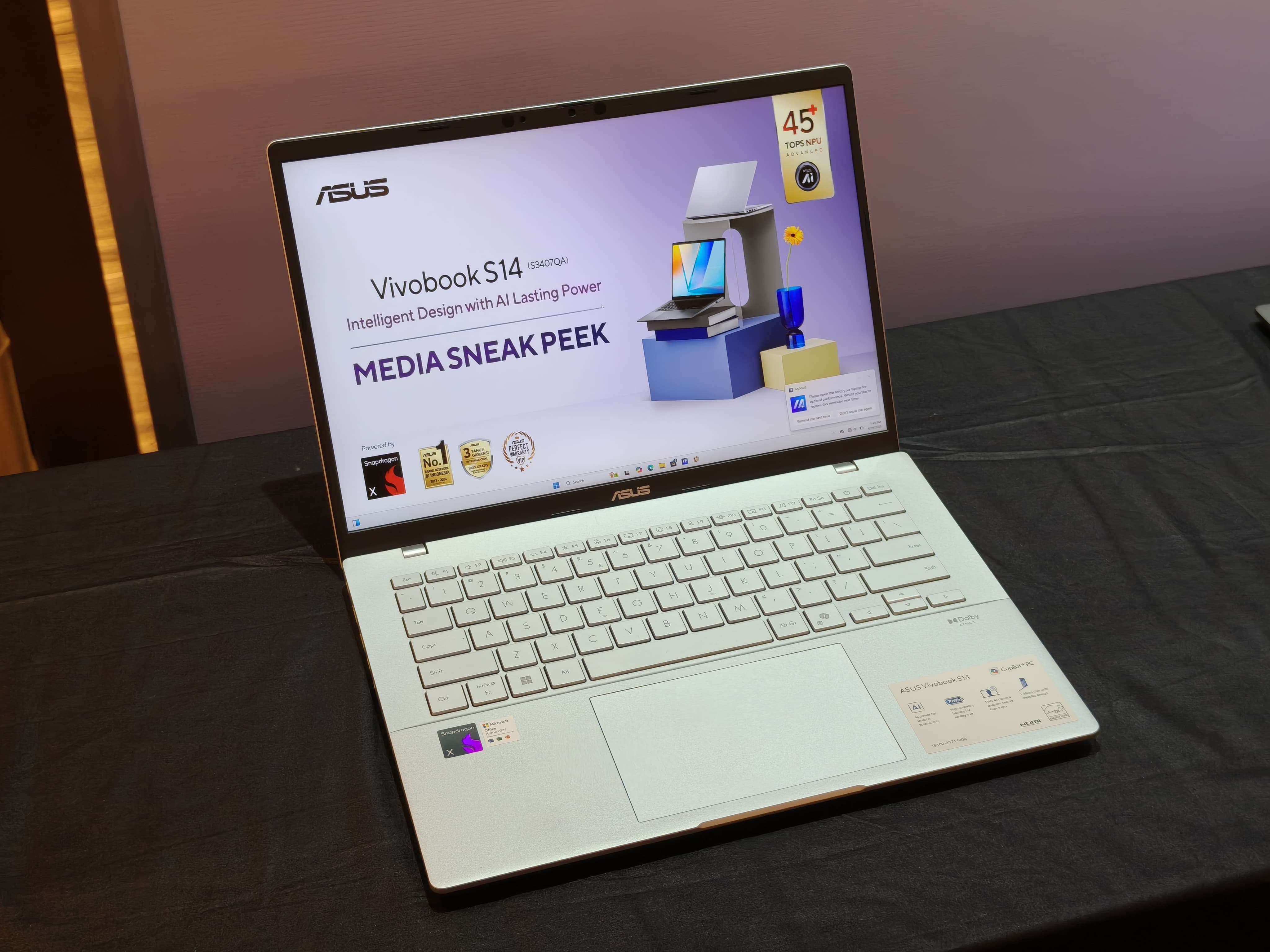 Asus Vivobook S14 Tiba, Laptop Copilot+ PC Harga Rp12 Jutaan Asus Vivobook S14 Tiba, Laptop Copilot+ PC Harga Rp12 Jutaan