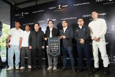 OPPO Sponsor Resmi BRI Super League, Abadikan #LagaPenuhMomen