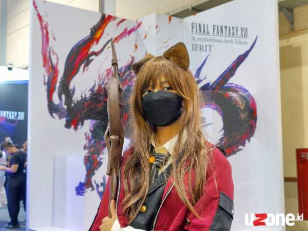 Karakter SkyFire dari game Arknights (Foto: Muhammad Faisal/Uzone.id)