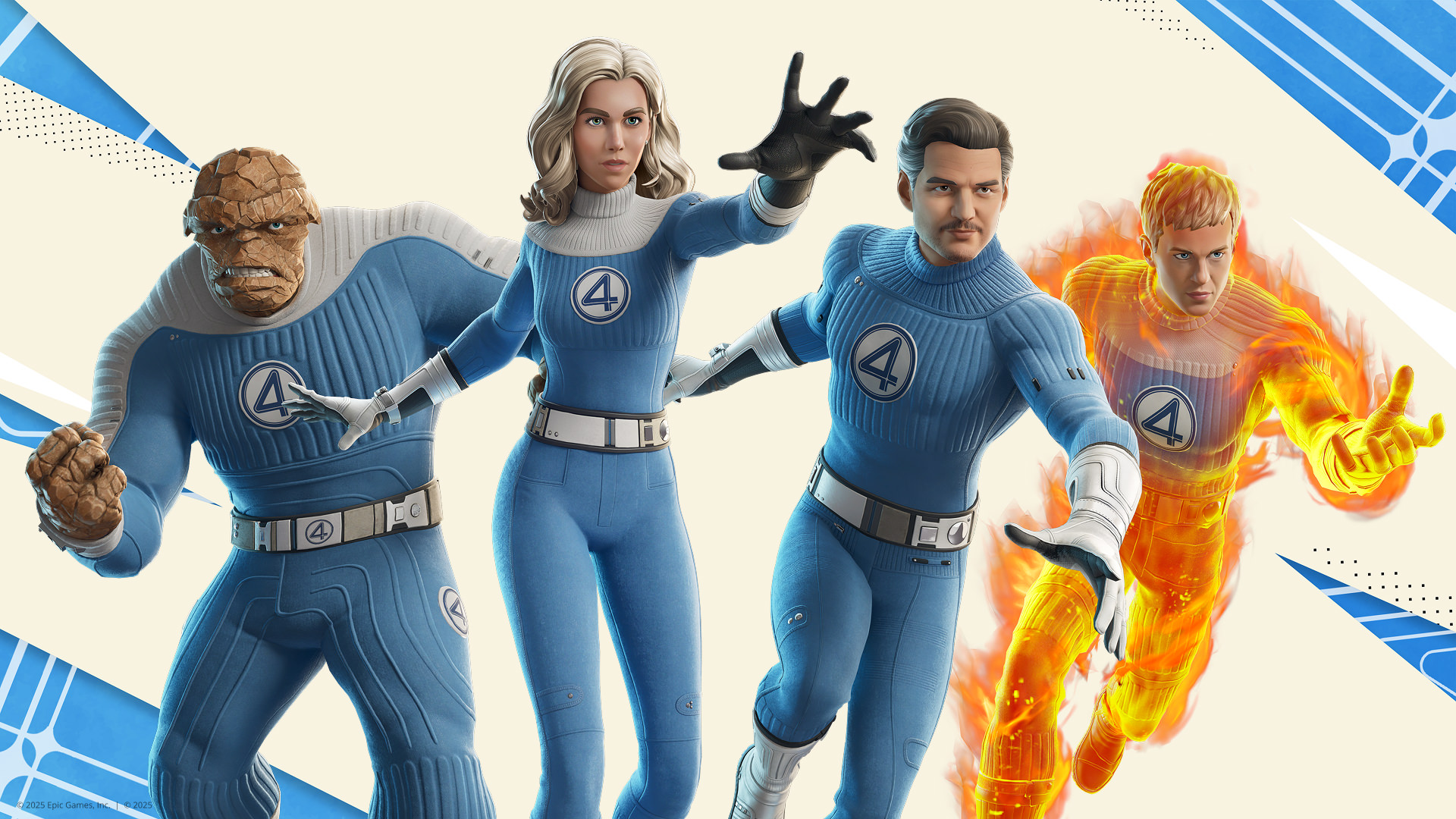 Skin Fantastic Four Rilis di Fortnite, Mirip Banget Pedro Pascal


