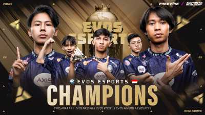 Trio Tim Indonesia Dominasi EWC 2025, EVOS Divine Angkat Trofi

