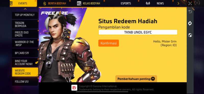 Image Source: FF.Garena.com