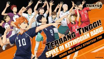 Sensasi Voli dan RPG di Game HAIKYU!! FLY HIGH, Pra-registrasi Dibuka