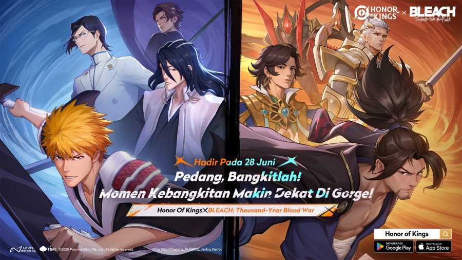 Honor of Kings x BLEACH: Cara Dapat Skin Ichigo & Byakuya

