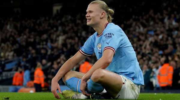 Erling Haaland (Foto: Martin Rickett/PA)