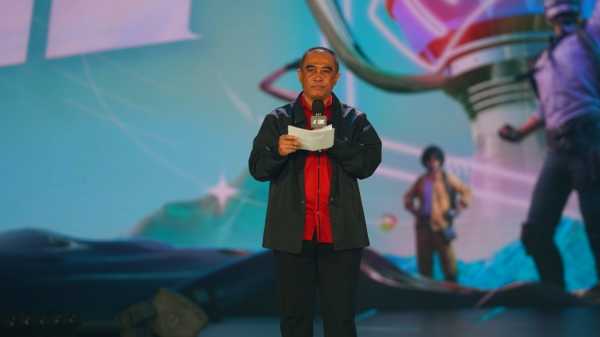 Wakil Sekjen Pengurus Besar Esports Indonesia (PB ESI), Dr. I Gde Made Kartikajaya, S.E., M.M., M.AP., membuka perhelatan esports kelas dunia Grand Final PMGC 2022 di JIExpo Kemayoran, Jakarta. (Foto: : PB ESI)