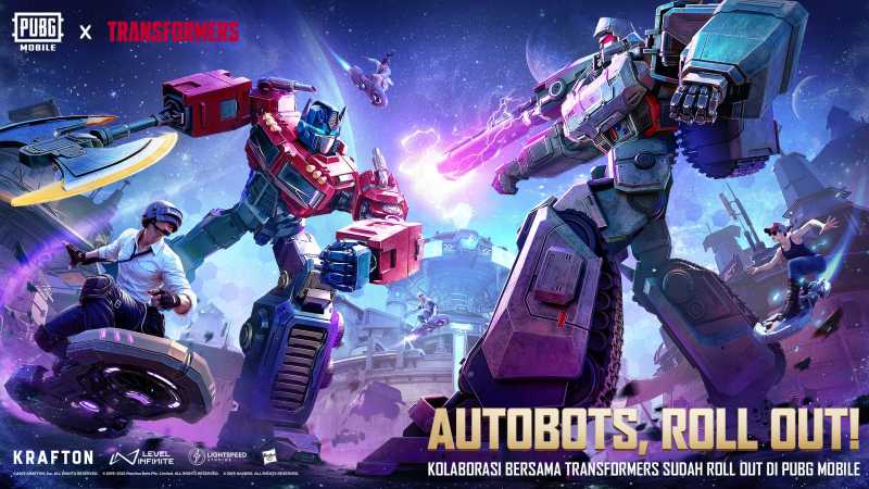 Dari Suara Optimus Prime Sampai Mobil Megatron Ada di PUBG Mobile