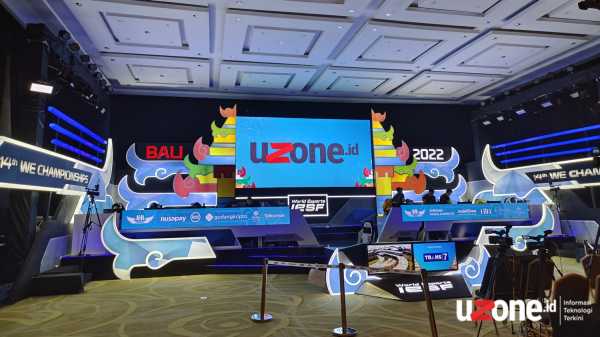 Panggung Ice Stage yang menjadi arena untuk pertandingan CS:GO (Foto: Muhammad Faisal/Uzone.id)