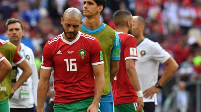 Angkat Koper dari Piala Dunia 2018, Pemain Maroko Salahkan VAR Angkat Koper dari Piala Dunia 2018, Pemain Maroko Salahkan VAR
