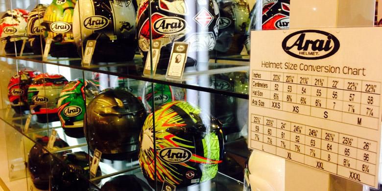 Helm Arai Asli Hanya Buatan Jepang Helm Arai Asli Hanya Buatan Jepang