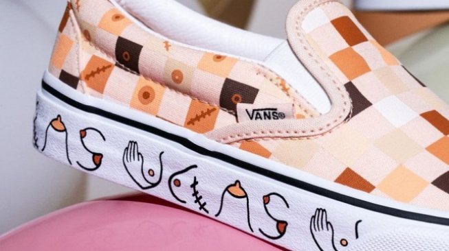 Vans Rilis Sepatu Bertema Payudara dan Puting