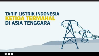 Tarif Listrik Indonesia Termahal Ketiga di Asia Tenggara Tarif Listrik Indonesia Termahal Ketiga di Asia Tenggara