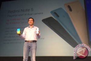 Xiaomi luncurkan Redmi Note 5 Berkamera Ganda