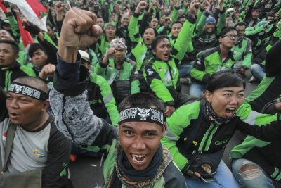 Besok, 5 Ribu Mitra Pengemudi Unjuk Rasa di Kantor Gojek