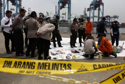 Basarnas Deteksi Lima Titik Sinyal Kotak Hitam Lion Air JT 610