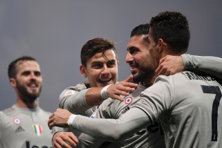 Juventus kokoh di puncak klasemen, libas Sassuolo 3-0 Juventus kokoh di puncak klasemen, libas Sassuolo 3-0