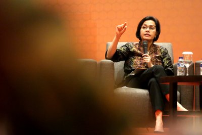 Sri Mulyani Sindir Bank Tarik Komisi Lebih Tinggi Dibanding Fintech