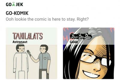 Gojek Tampilkan Karya Komikus Lokal di Go-Komik