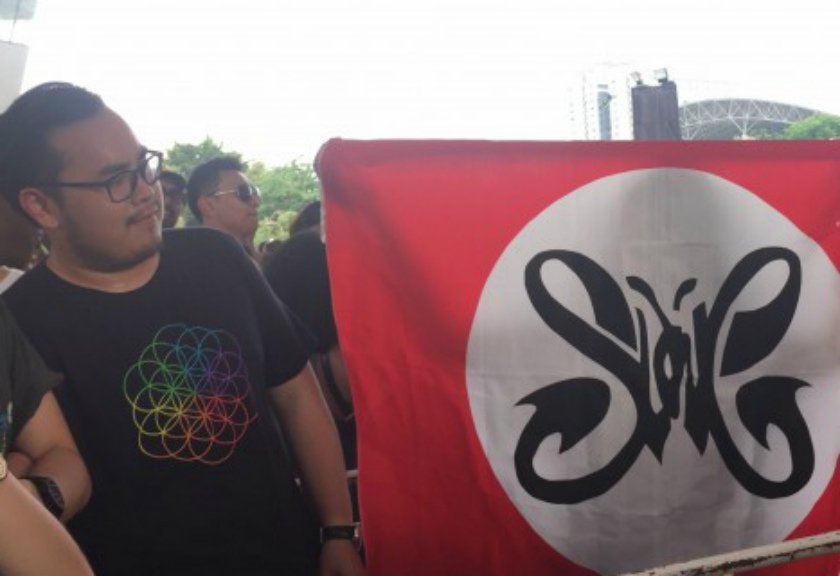  Ada Bendera Slank di Konser Coldplay Thailand 