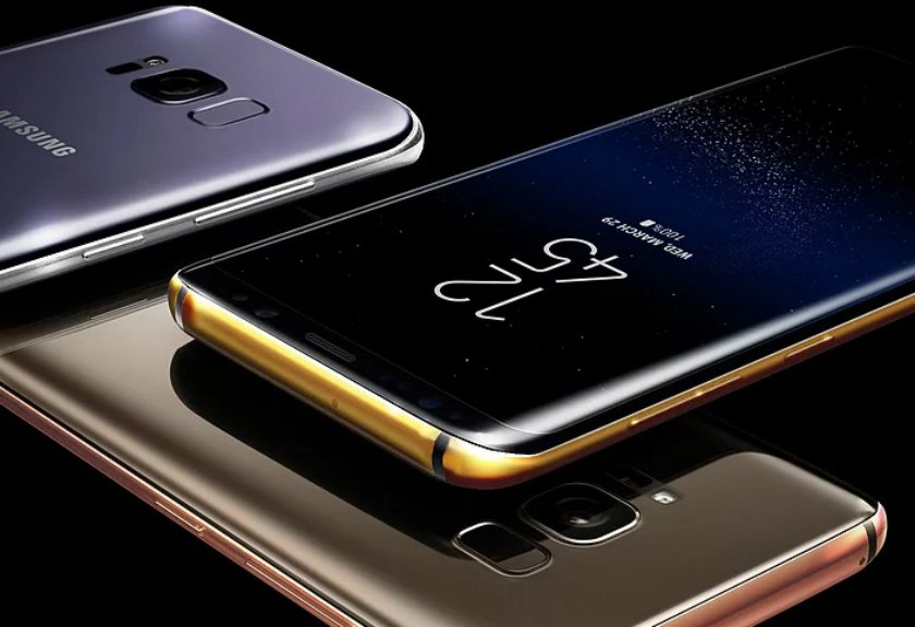  Samsung Galaxy S8 Berbalut Emas 24 Karat Dibanderol Rp31,7 Juta 