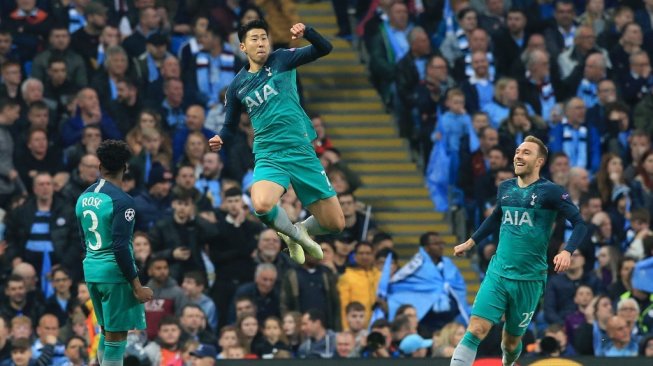 Drama! Tottenham Hotspur Singkirkan Manchester City dari Liga Champions