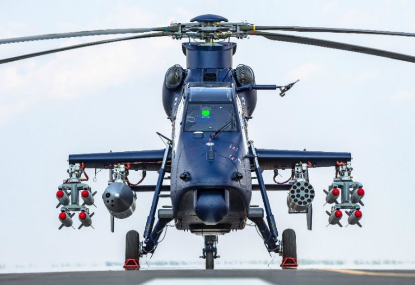  Helikopter Tempur Buatan China Terbang Perdana