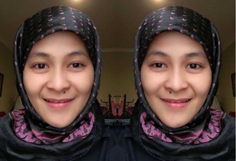  Cantiknya Mita The Virgin Tampil Berhijab 