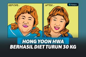 Menikah Hari Ini, Komedian Korsel Hong Yoon Hwa Berhasil Turunkan Berat Badan Hingga 30 Kg 