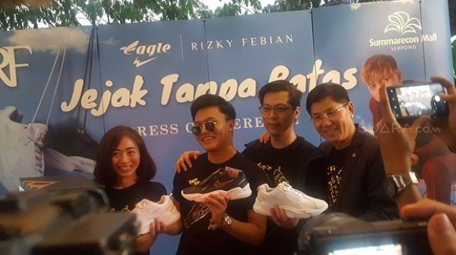 Rilis Sneakers Eagle X Rizky Febian, Ini Cerita Serunya