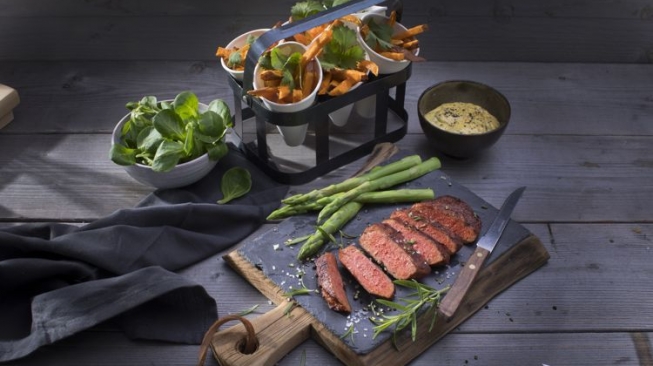 Pertama di Dunia, Steak Kedelai dengan Citarasa Daging Pertama di Dunia, Steak Kedelai dengan Citarasa Daging