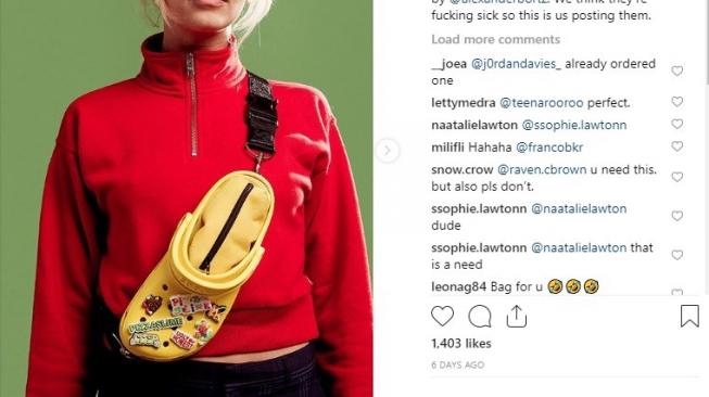 Ada Tas dari Sepatu Sandal, Begini Penampakannya Ada Tas dari Sepatu Sandal, Begini Penampakannya