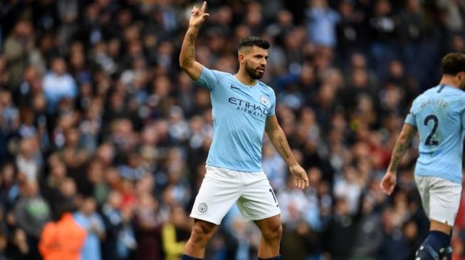 Sergio Aguero Sudah Bikin 150 Gol di Liga Inggris