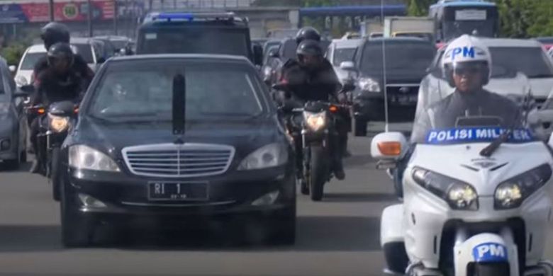Konvoi Santun Pengawal Jokowi, Tanpa Sirine dan Tutup Jalan